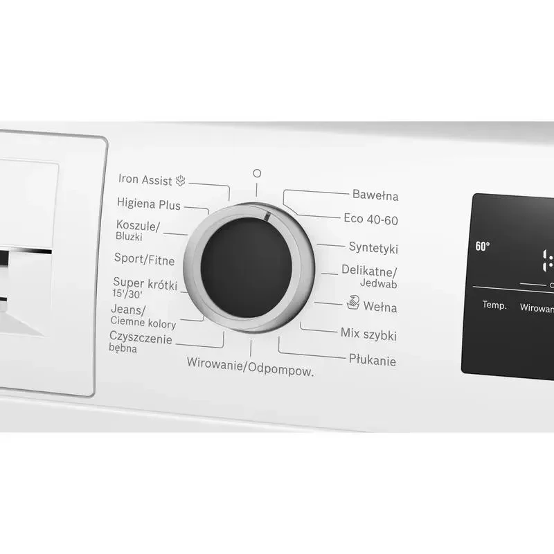Washing machine Bosch WAN2827NPL, 9kg, White 9