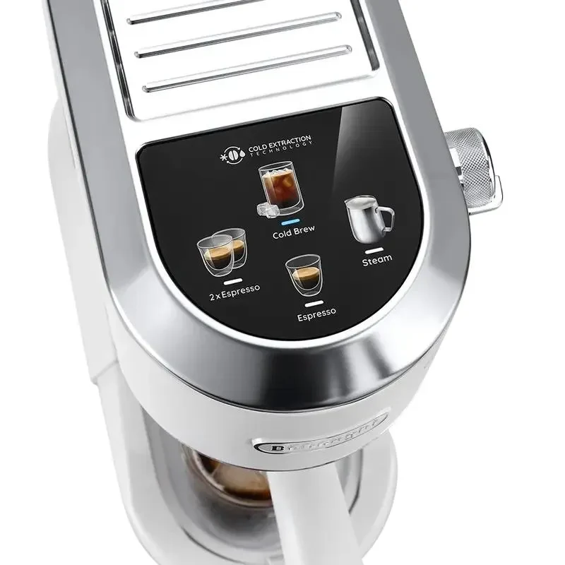 Carob Coffee Maker DeLonghi EC890WI, 1450W, White 6