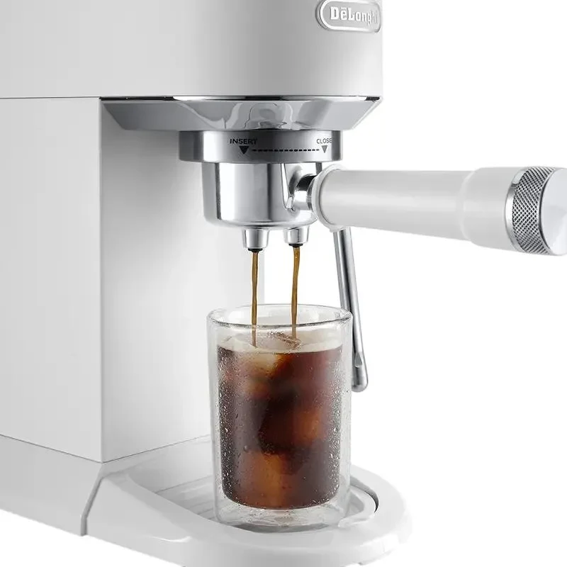 Carob Coffee Maker DeLonghi EC890WI, 1450W, White 3