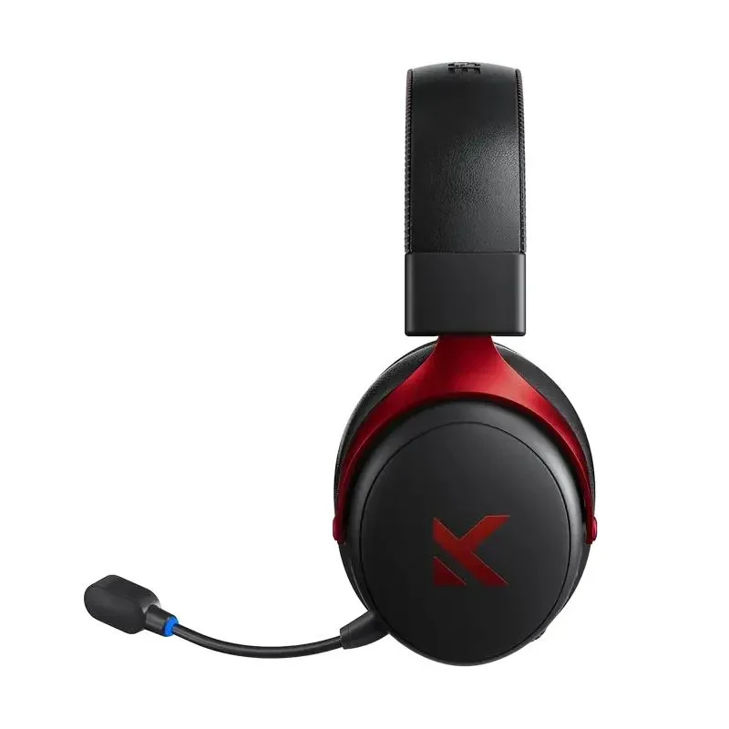 Gaming Headsets MCHOSE V9 Pro, Wireless/Wired Analog, Black Red 5