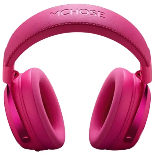 Gaming Headsets MCHOSE V9 Pro, Wireless/Wired Analog, Rose Red