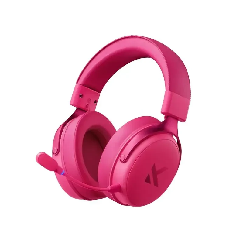 Gaming Headsets MCHOSE V9 Pro, Wireless/Wired Analog, Rose Red 2