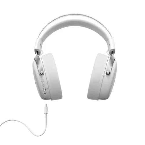 Gaming Headsets MCHOSE V9 Pro, Wireless/Wired Analog, Icy White