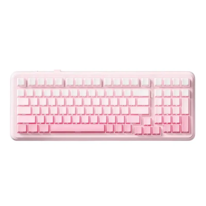 Keyboard MCHOSE K99 V2, Wired / Wireless, Pink Gradient 2