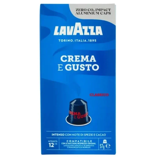 Coffee Lavazza Crema E Gusto Nespresso, 10 pcs