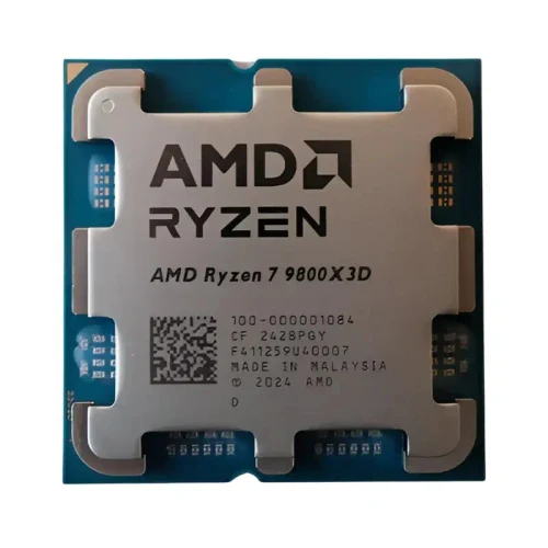 Processor AMD Ryzen 7 9800X3D, AMD Radeon Graphics, no-Cooler | Tray