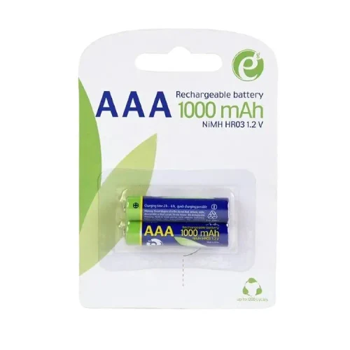 Rechargeable Batteries Energenie EG-BA-AAA10-01, AAA, 1000mAh, 2pcs.