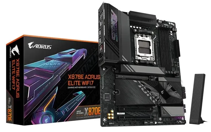 Mainboard Gigabyte X870E A ELITE WIFI7, AM5, AMD X870E, ATX 4