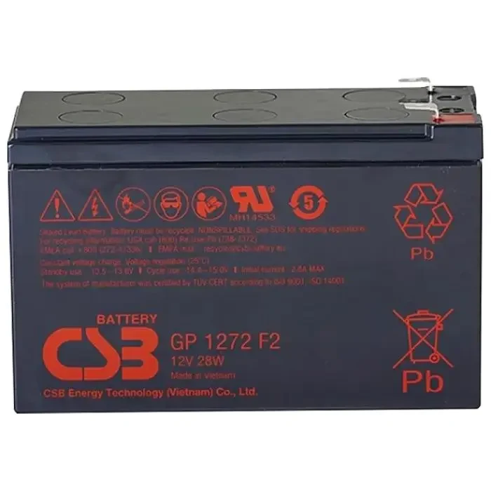 Backup Battery CSB GP-1272F2, 12V 7,2 2