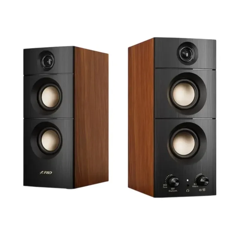 Audio System 2.0 CH F&D R330BT, Black | Brown 3