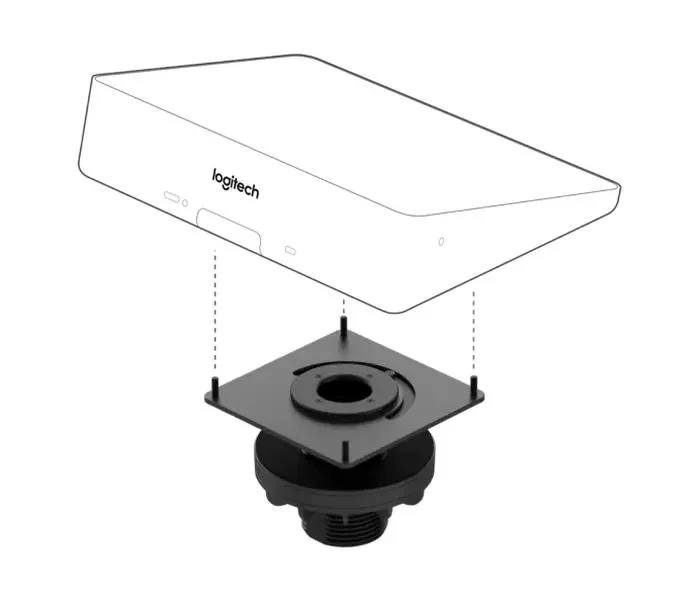 Logitech Tap Table Mount, Black 3