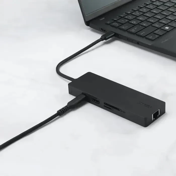 Docking Station ASUS DC210-8IN1-BLK, Black 7