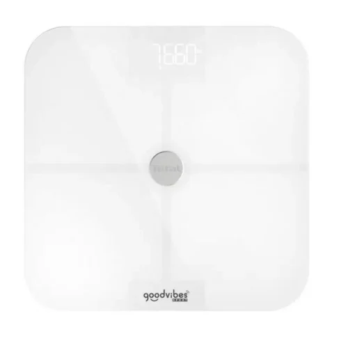 Electronic floor scales Tefal BM9640S1, White