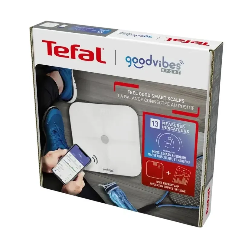 Electronic floor scales Tefal BM9640S1, White 3