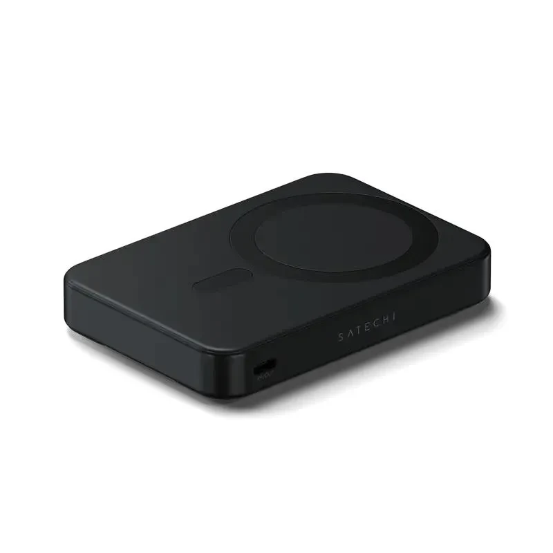 Power Bank Satechi Qi2, 10000mAh, Black 2