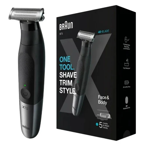 Men's Trimmer Braun Series X XT5100, Black