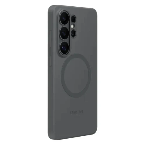 Back Case Samsung Silicone Magnet Case for Galaxy S26 Ultra, Black