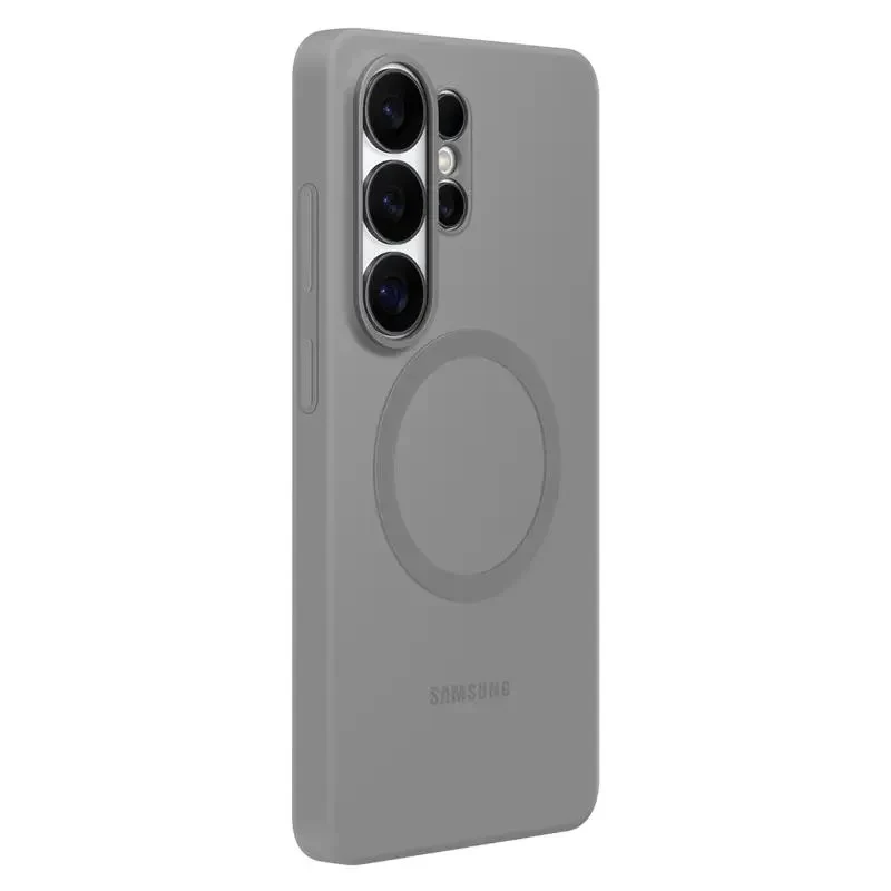 Back Case Samsung Silicone Magnet Case for Galaxy S26 Ultra, Grey 2