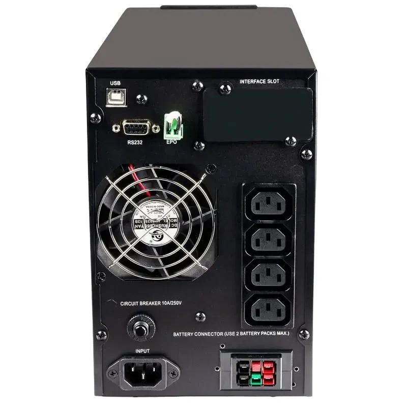 Uninterruptible Power Supply PCM MAC-1000, Online, 1000VA, Tower 5