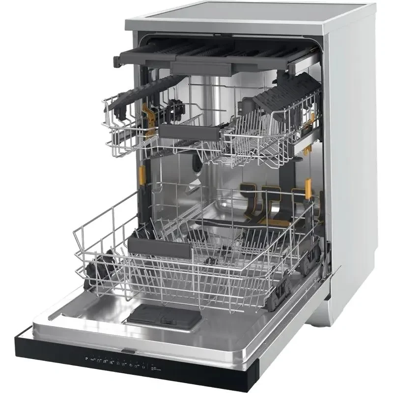 Dishwasher Whirlpool W7F HP33 X, Stainless Steel 2
