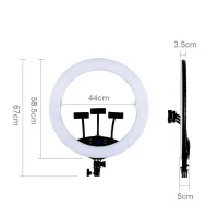 Selfie Ring Selfie Ring Light HQ-23NS, Black 4