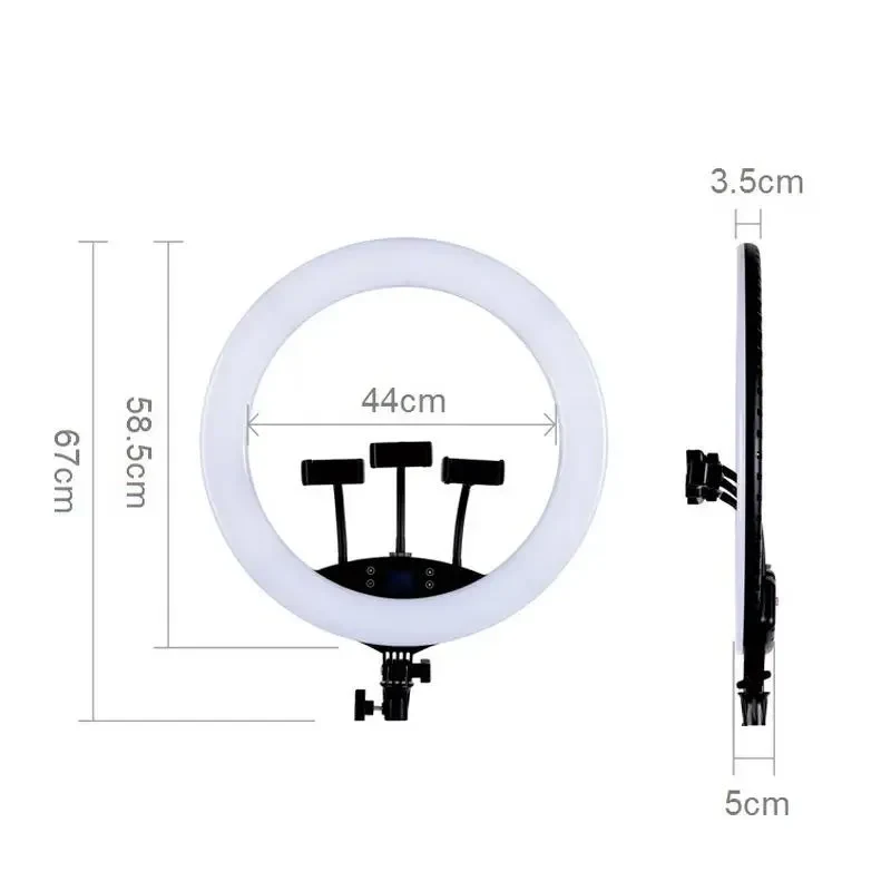Selfie Ring Selfie Ring Light HQ-23NS, Black 4