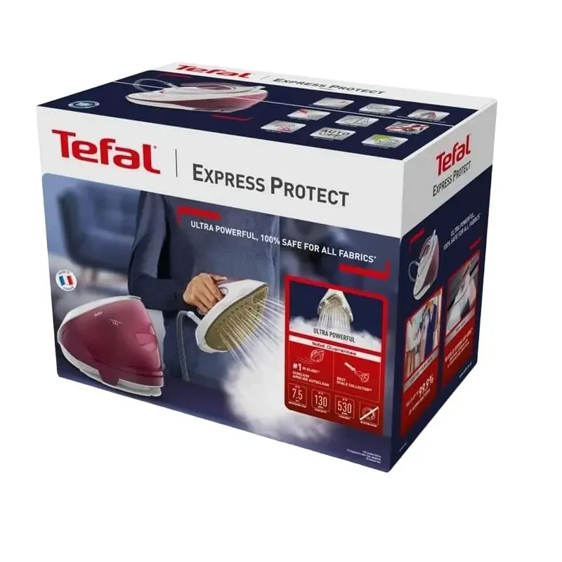 Iron with steam generator Tefal SV9201E0, 2800W, Pink 9