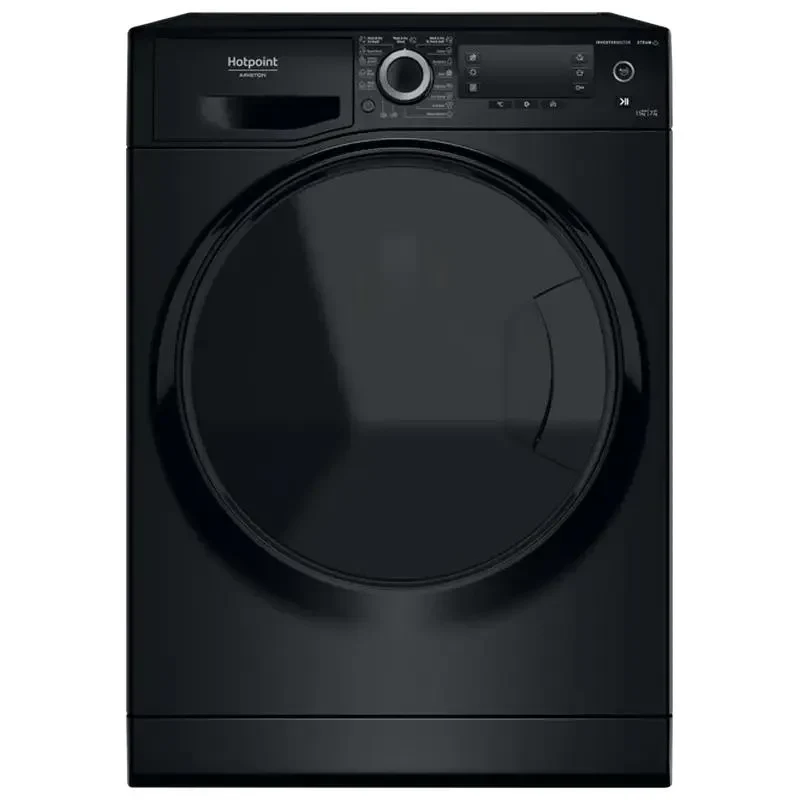 Combo Washer-Dryer Hotpoint-Ariston NDD 11725 BDA EE, 11kg, Black 2