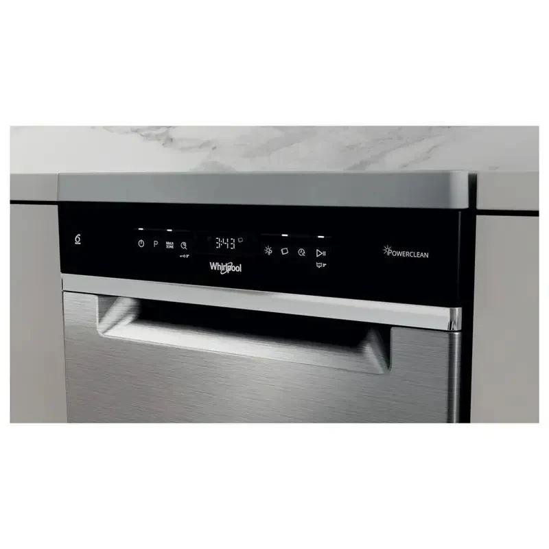 Dishwasher Whirlpool WSFO 3O34 PF X, Stainless Steel 6