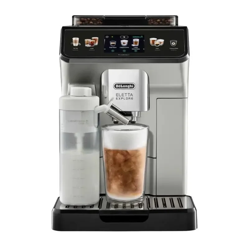 Coffee machine DeLonghi ECAM450.65.S, Stainless Steel | Black 6