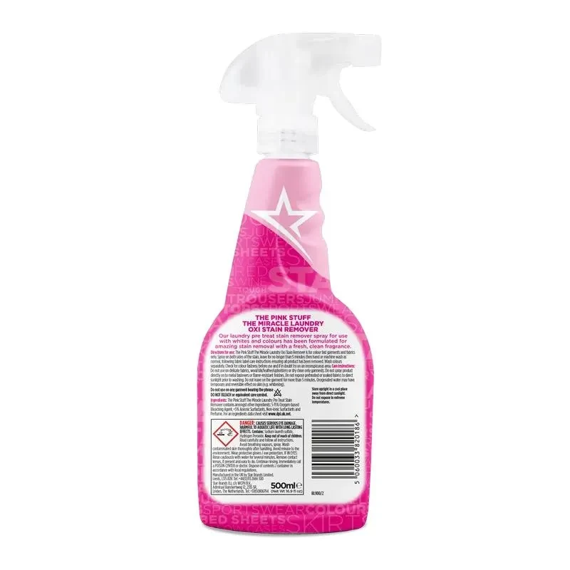 Stain remover The Pink Stuff Laundry Oxi Stain Remover, 500 ml 2