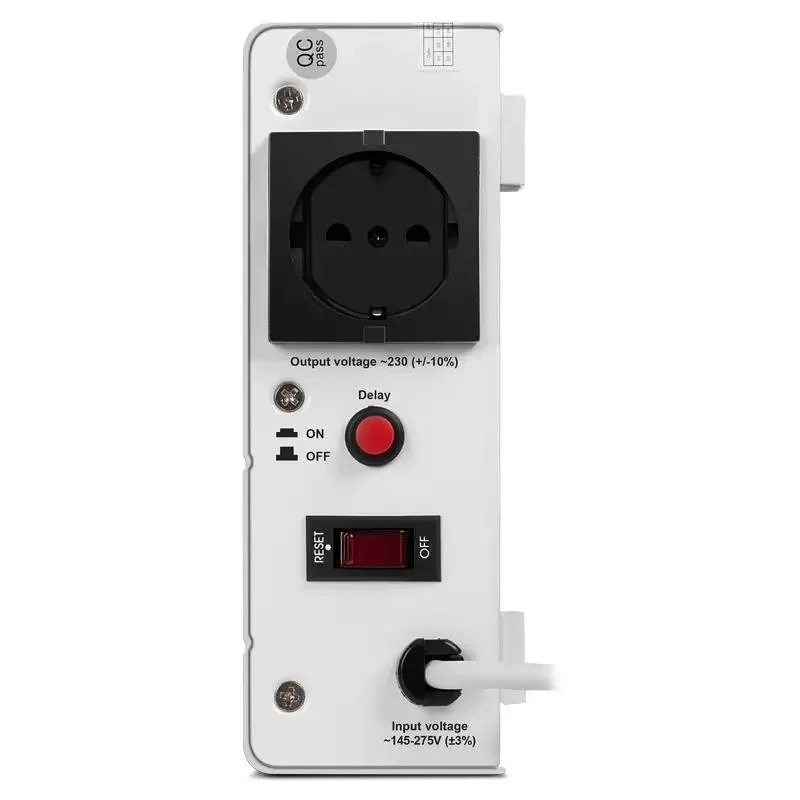 Automatic Voltage Regulator SVEN SLIM AVR-500 LCD, 500VA 6