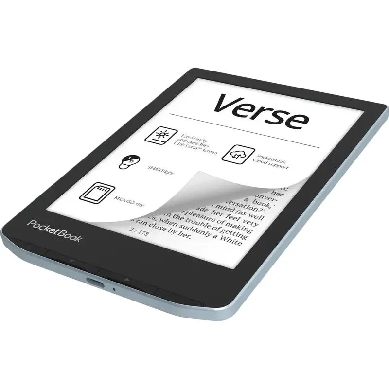 eBook Reader PocketBook Verse 629, Bright Blue 2