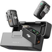 Portable Recording Microphone DJI Mic 2 (2 TX + 1 RX + Charging Case), Wireless, Black 4