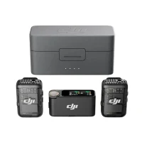 Portable Recording Microphone DJI Mic 2 (2 TX + 1 RX + Charging Case), Wireless, Black