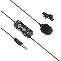 Portable Recording Microphone Boya BY-M1 Pro II, Wired Analog, Black 7