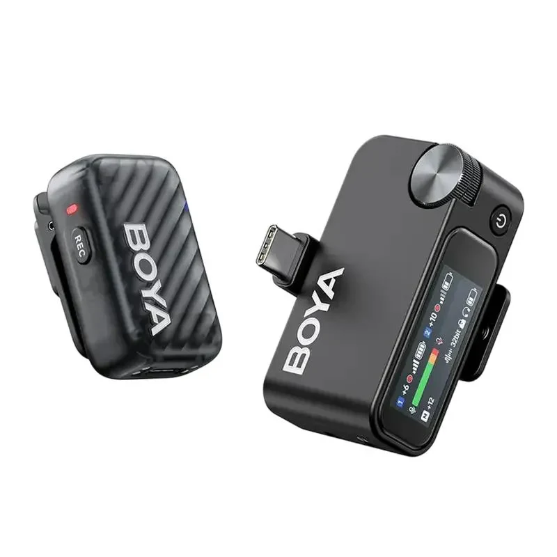 Portable Recording Microphone Boya Boyamic 2-01, Wireless, Black 10