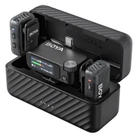 Portable Recording Microphone Boya Boyamic 2-01, Wireless, Black 15