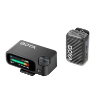 Portable Recording Microphone Boya Boyamic 2-01, Wireless, Black 3
