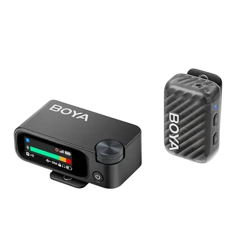 Portable Recording Microphone Boya Boyamic 2-01, Wireless, Black 3