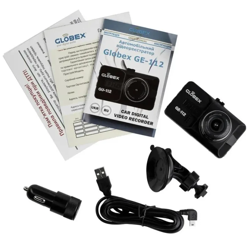 Dashboard Camera Globex GE-112, Full-HD 1080P, Black 10