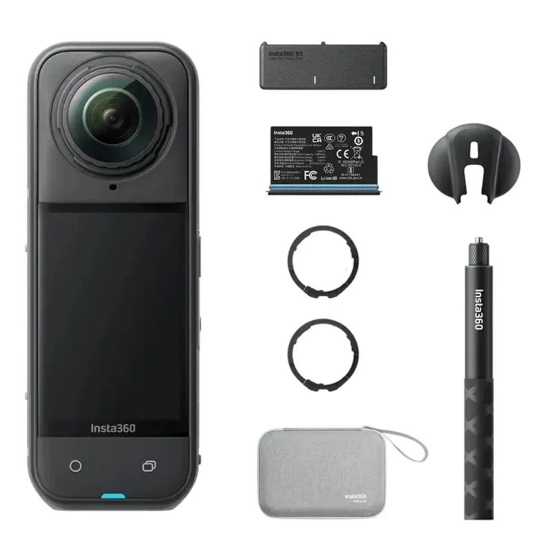 Action Camera Insta360 X5 Essentials Bundle, Black 6