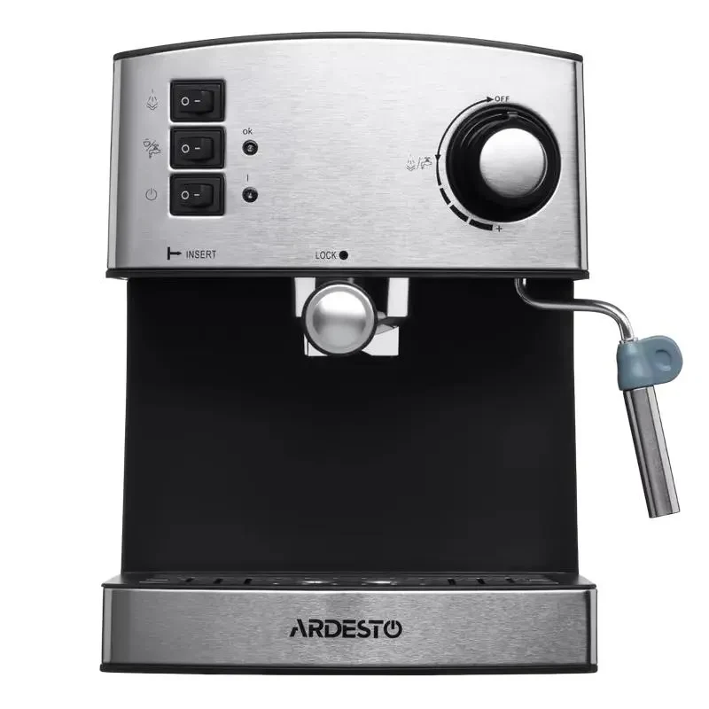Carob Coffee Maker Ardesto YCM-E1600, 850W, Stainless Steel 11