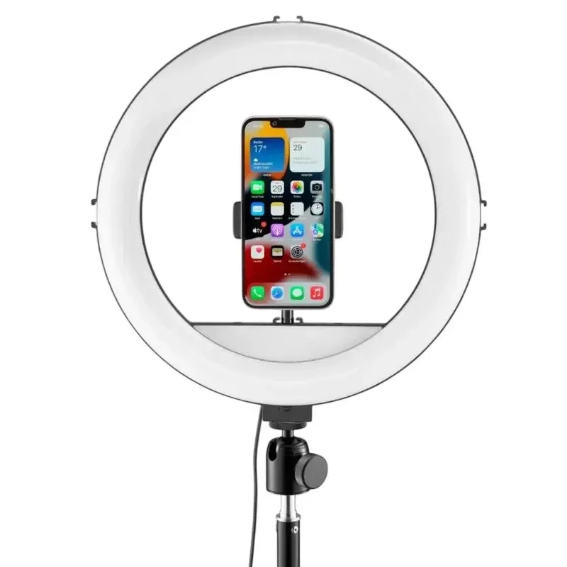 Selfie Ring HAMA SpotLight Steady 120 III, Black 6