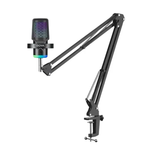Gaming Microphone Boya G40B, Wired Analog, Black