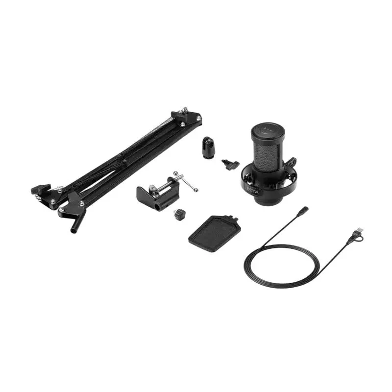 Gaming Microphone Boya G40B, Wired Analog, Black 3