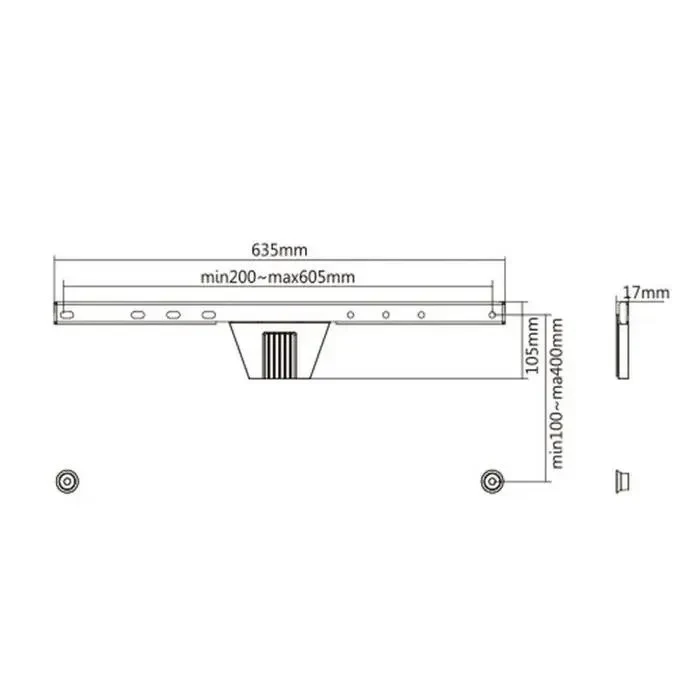 Fixed Wall Mount Gembird WM-S80F-01, Black 2