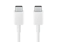 Charge and Sync Cable Samsung USB-C to USB-C Cable 3A, USB Type-C/USB Type-C, 1,8m, White