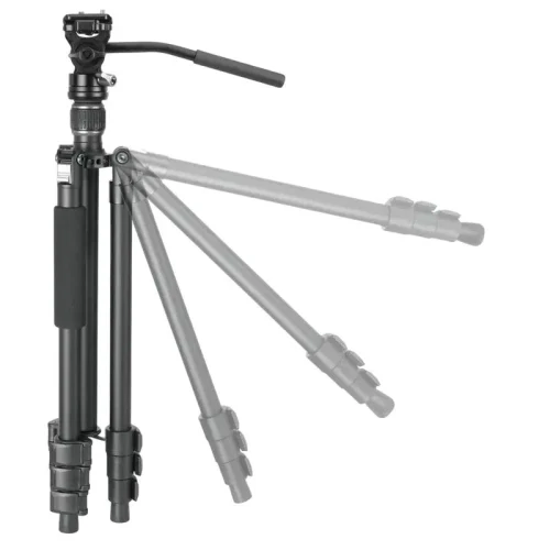 Video Tripod Vanguard VESTA GO 234AV10, Pan/Tilt Head, Black