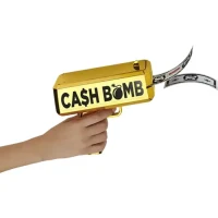 MONEY SHOOTING TOY GUN, Gold